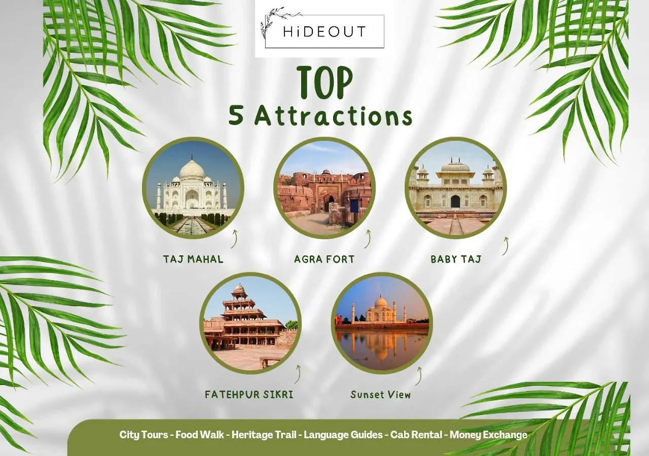 The Hideout Agra Homestay Near Taj